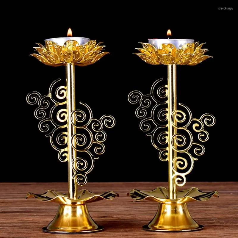 Portacandele Oro Per Centrotavola Matrimonio Moro Stand Lanterne Candelabri In Metallo Lampada Marocchina Votiva Fiore Di Loto Art 6