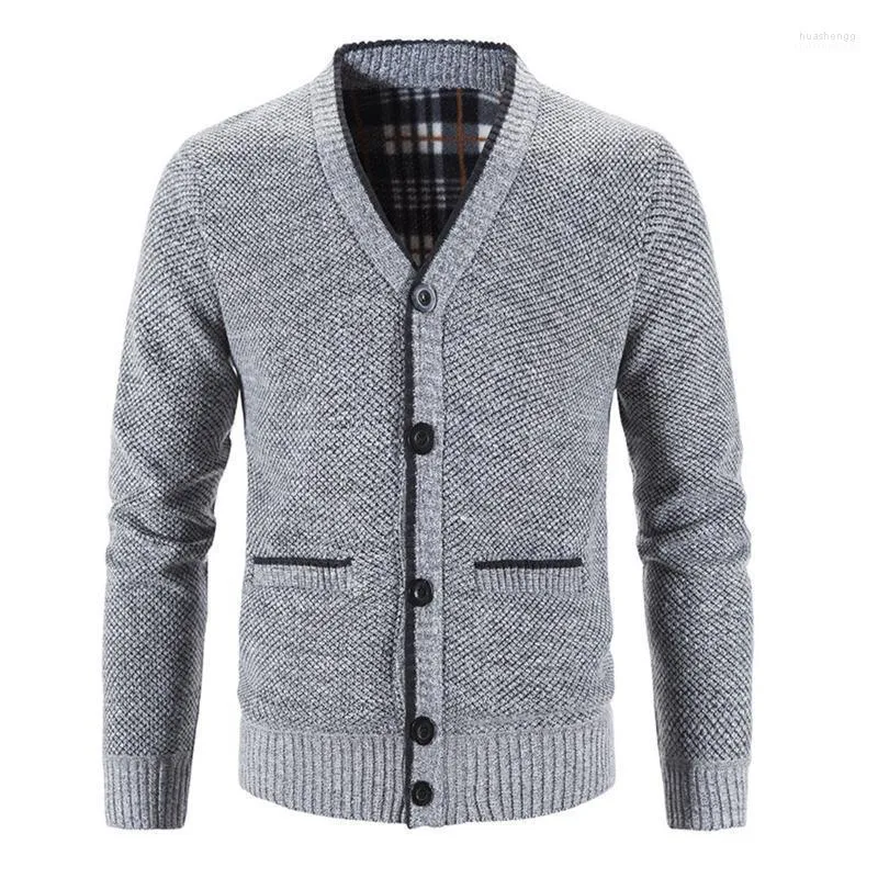 Men's Sweaters Men's 2022 Sweater Men Autumn Winter Cardigan Coats Thick Single Breasted Harajuku Jackets Casual Knitwear Plus Size