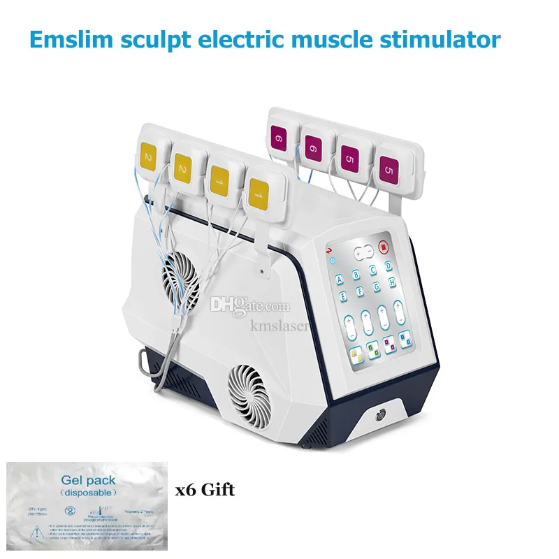 Professional EMS muscle-building beauty device therapy equipment body slimming shaping cellulite reduction