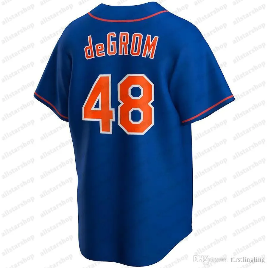 12 Francisco Lindor Jersey 48 Jacob DeGrom Baseball Darryl Strawberry Pete Alons From Sunobag 20.73 DHgate.Com