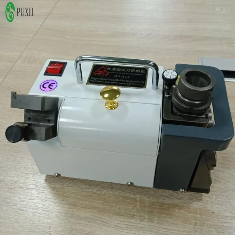 Portable GD-314 Milling Cutter Grinder Carbide Tools 3-14mm Drill Bit Sharpener Grinding Machine 110V/220V 300W