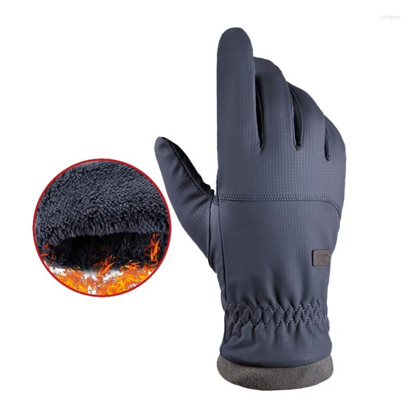 Gants de cyclisme hiver chaud pour hommes femmes étanche coupe-vent écran tactile gant extérieur vélo ski moto équitation