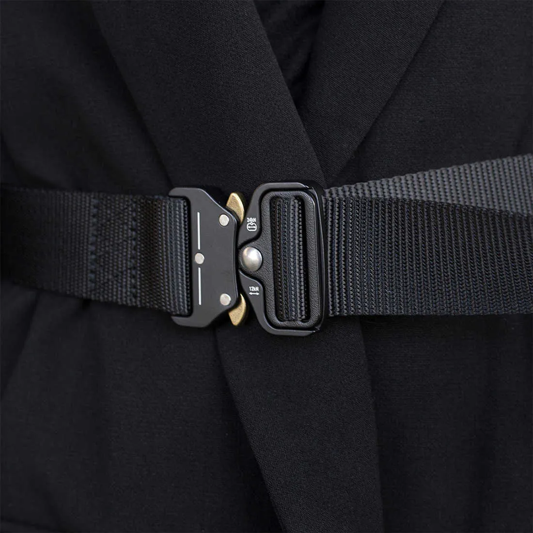 Belts Four Seasons Women Streetwear Weave Tactical Canvas Belt T221012