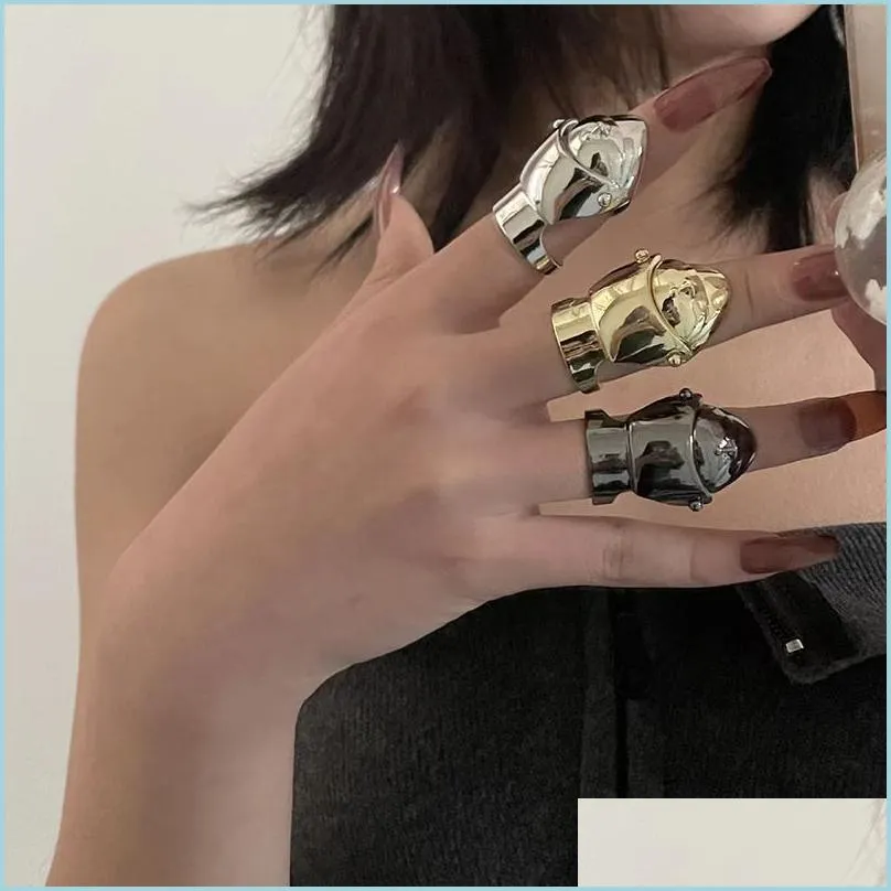 Rings de banda Designer Armour Brands de luxo de luxo Ring masculino e feminino J￳ias de j￳ias Casais de moda di￡ria acess￳rios de viagem D DHBCV