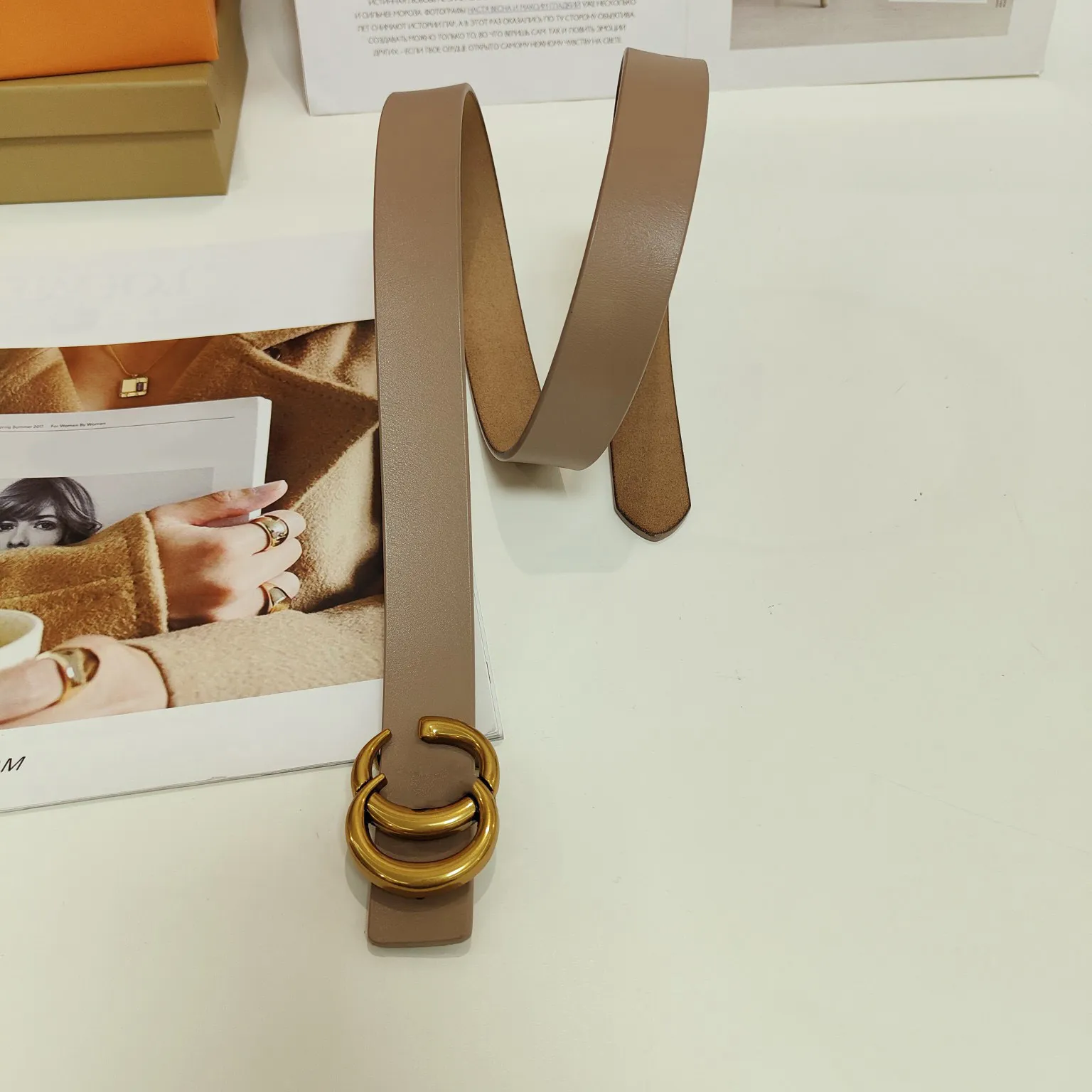 Luxury designer belt Vintage Pin needle Buckle designers Beltss Classic solid color Gold letter belts for women Width 3.0 cm size 95-115 Casual nice
