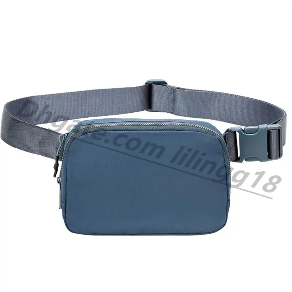 Top Luxury belt Bags lulu fanny pack designer bum chest yoga bag bumbag Nylon Womens men Shoulder Cross body Waist Bag sling fashion Wallet Handbag