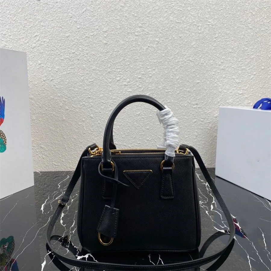 2024 дизайнерская сумка женская Galleria сафьяновая большая сумка классические кожаные сумки на плечо мини-сумки-убийцы треугольный клапан