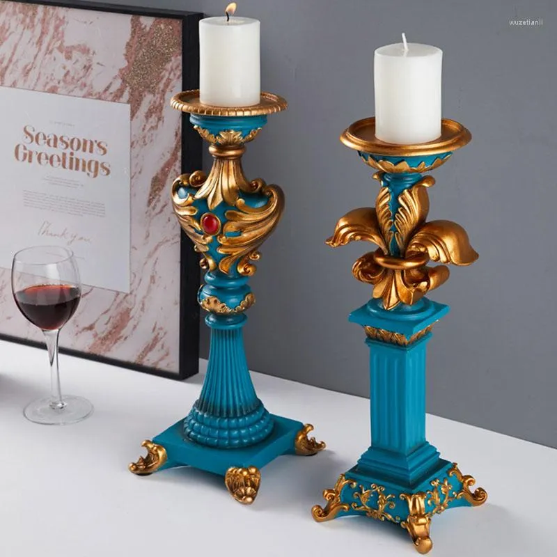 Candle Holders European Beautiful Hair Candelaar Home Display Furniture Bruiloft Decorations Woonkamer Ornament Candlelight Holder