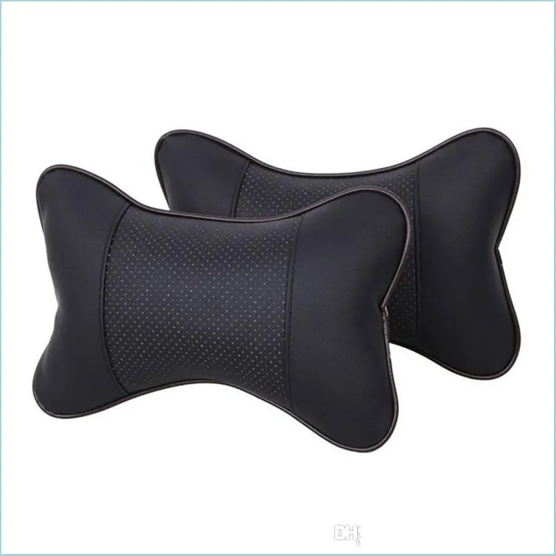 Coussins De Siège 2 Pcs Siège De Voiture Tête Cou Repose Coussin Appui-Tête Oreiller Pad Drop 18 Sept 20 Livraison 2022 Mobiles Motos Intérieur Ac Dhmvf