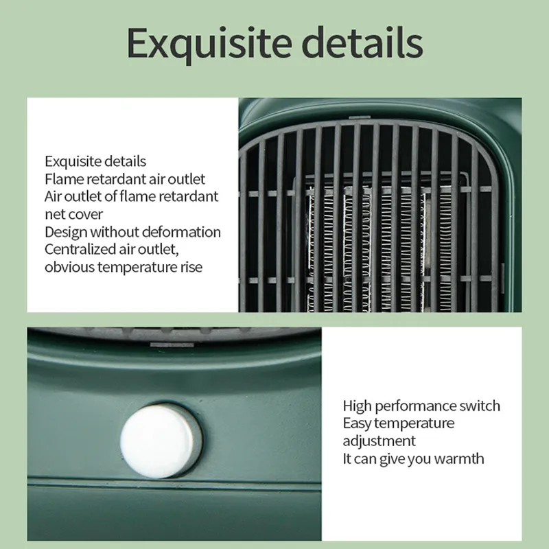 Chauffage Electrique, Ptc Radiateur Soufflant Cramique 1200 W 6 Modes De  Chauffage Air Chaud Avec Systme De Protection Contre La Surchauffe Et Le Re