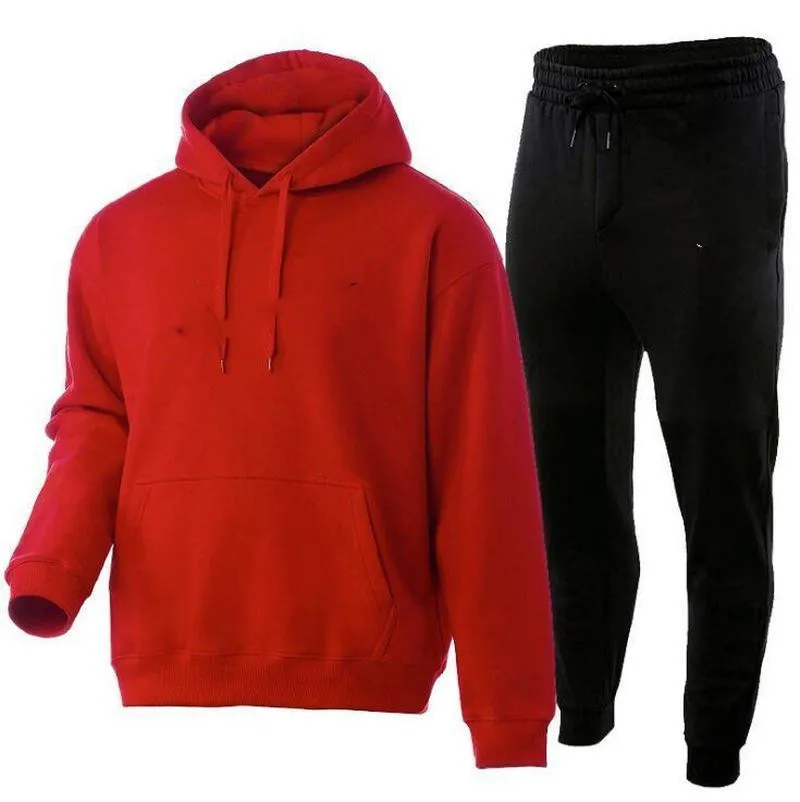 Designer Fleece Tracksuit Set For Men Sports Sweatpants And Long Sleeve ...