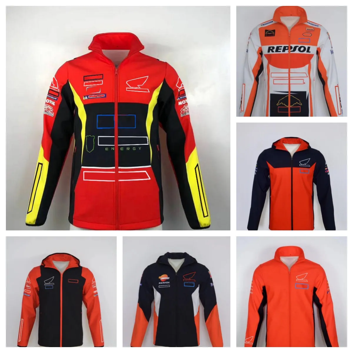 New motorcycle racing suit Spring and autumn motorcade windbreaker customized with the same style