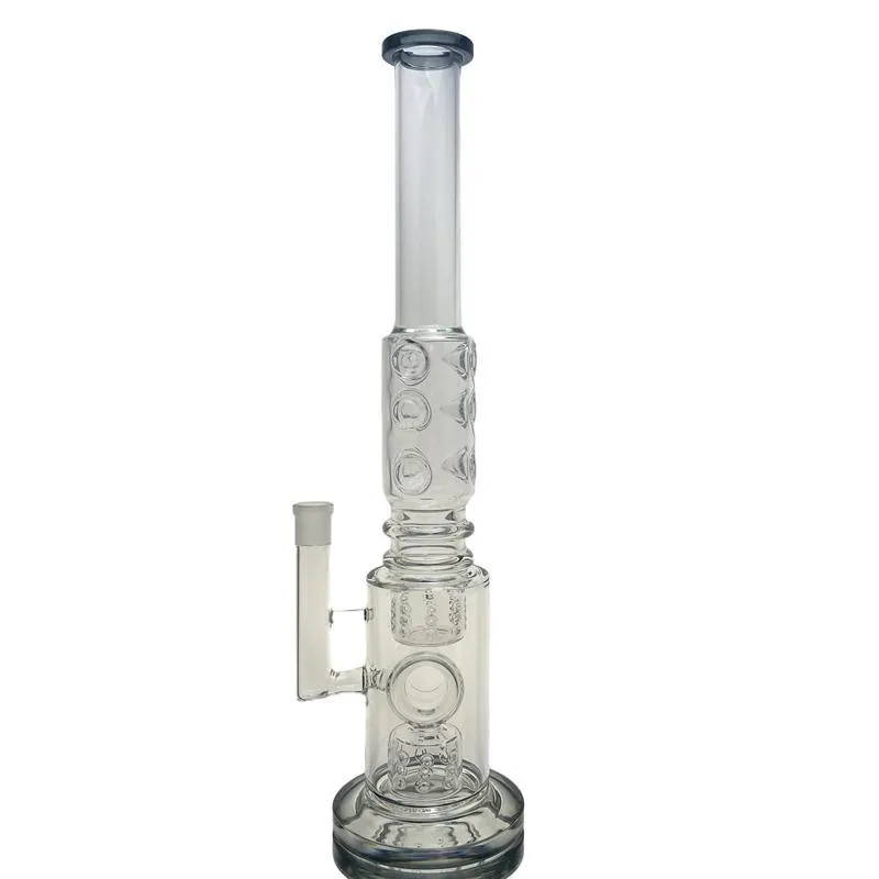 Big and Tall Straight Glass Tube with Good Function Perco Smoking Water Pipe