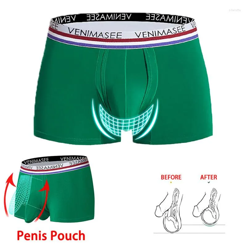 US Men Underwear Penis Pouch Elephant Trunk Breathable Boxer Briefs  Lingerie*