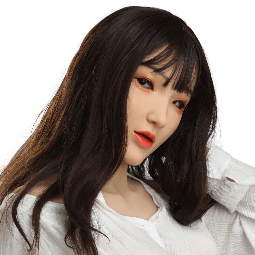 tokyo hot e718 DHgate.com:Male Silicone Face Mask for Crossdressing Cosplay: Realistic  Beauty Mask for Women:Home & Garden