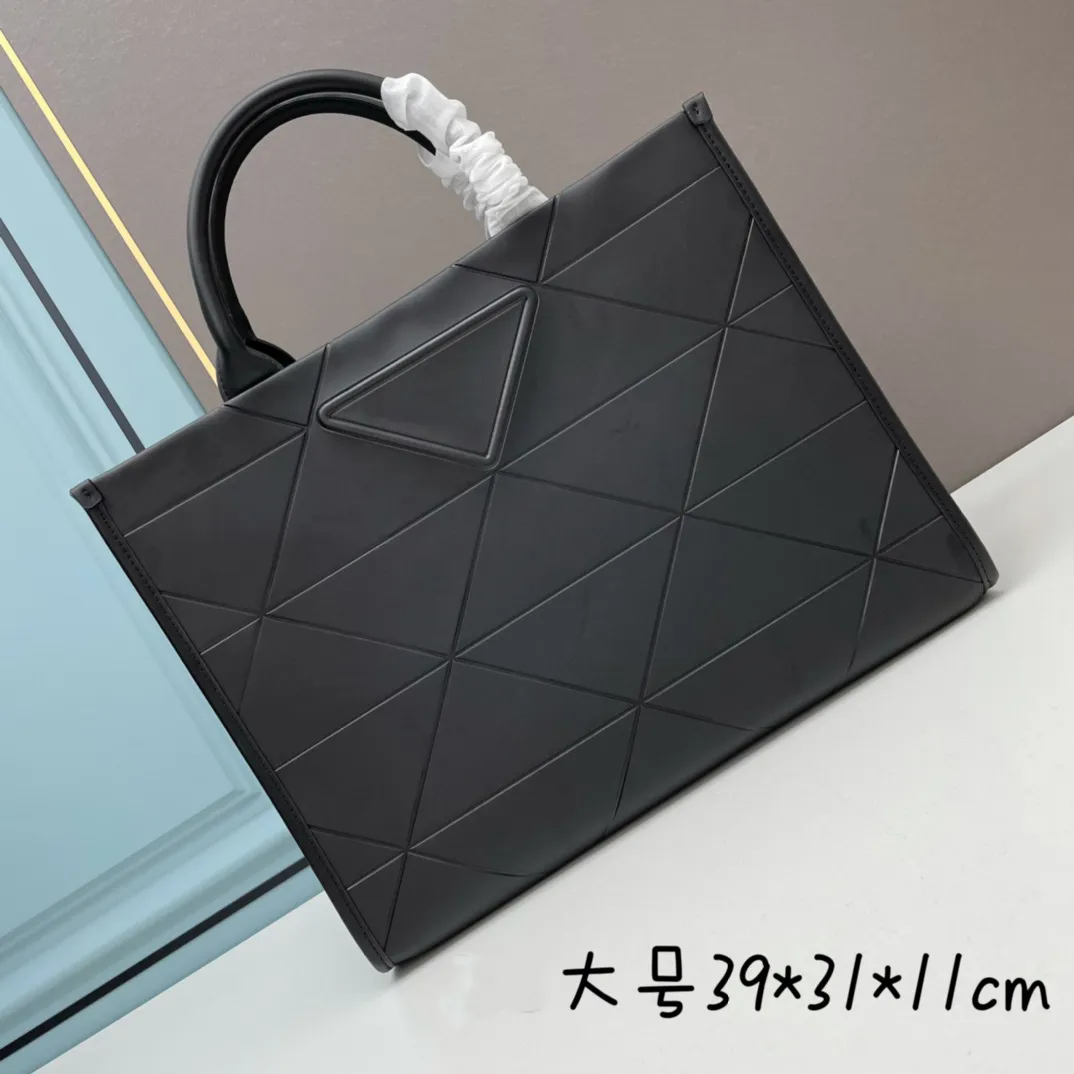 Mirror Quality Designer bag Milano Large Classic Saffiano Retro Tote shopping Bags Fashion Messenger Handbags Genuine Leather Unisex leisure business briefcase