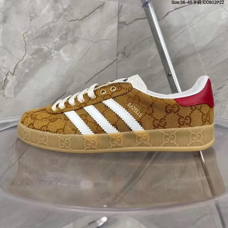 Sapatos Gazelle Designer De Moda T nis Planos Listrados Plataforma