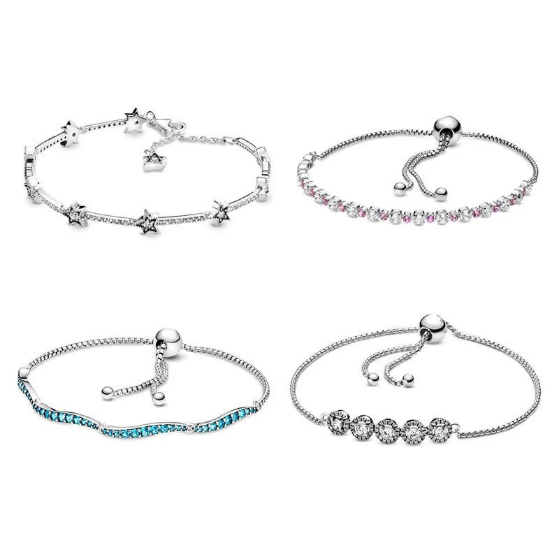 Accessoires de bijoux de mode Star Charm Bracelets diy fit Pandora Style femmes Bracelet cadeau