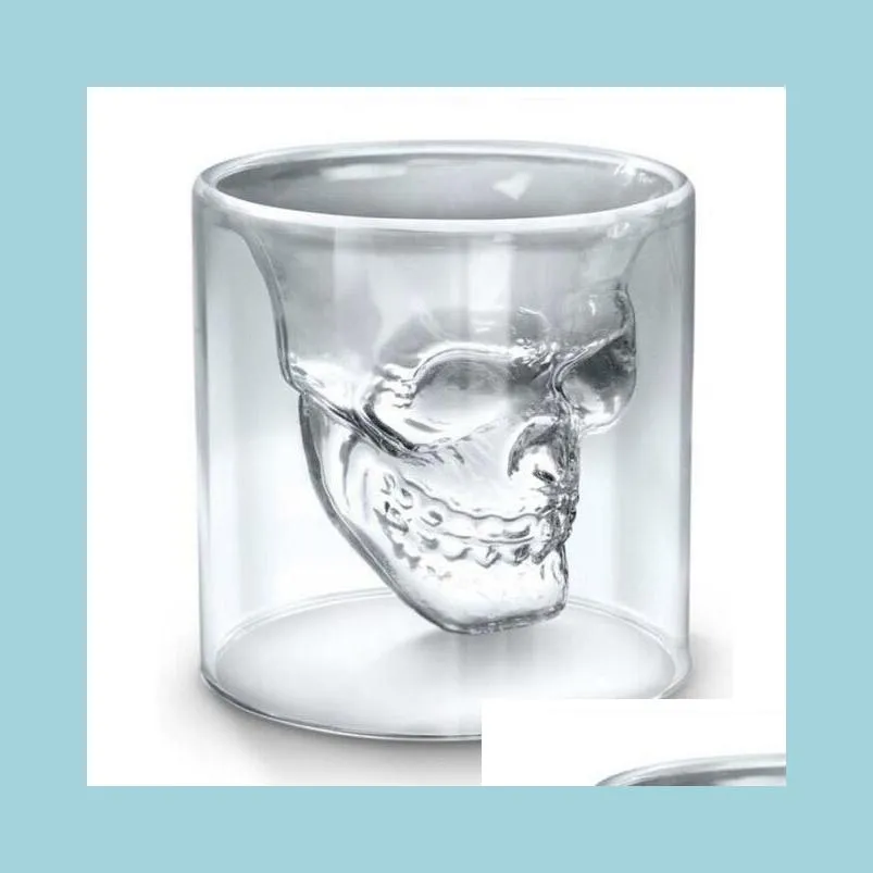 Vinglas 25 ml 70 ml 150 ml 250 ml vinkopp skl glas s öl whisky halloween dekoration kreativ transparent dricker dricka gla dhgte