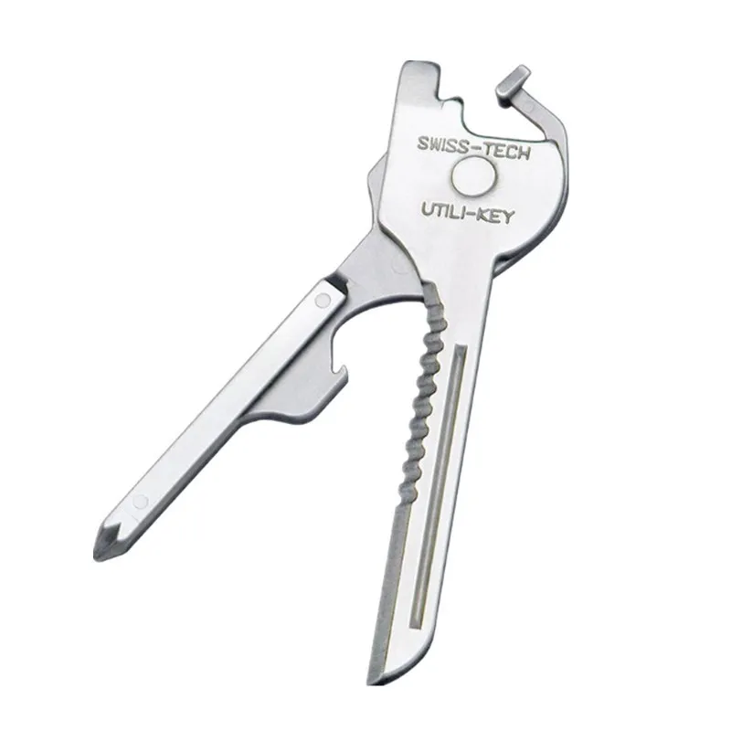 Mini Couteau Pliant Multifonction En Titane EDCgear M-86T - Porte-clés Outil 5 Fonctions