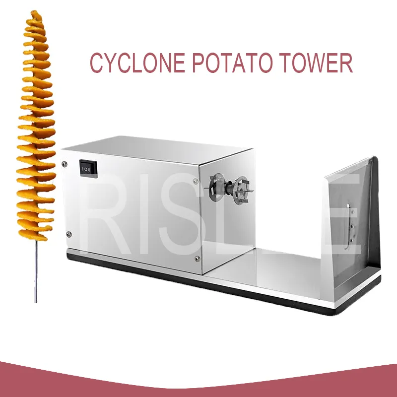 Tornado Potato Cutter Machine Electric Spiral Cutting Machine Chips Machines Chopper