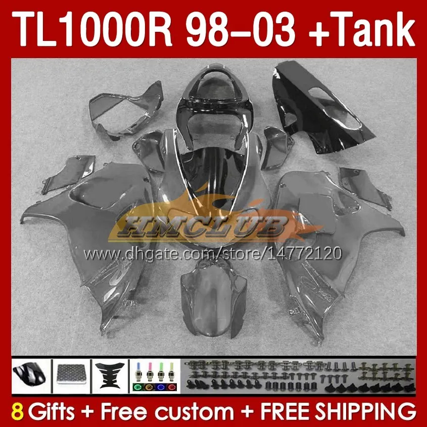 Suzuki Srad TL-1000 TL 1000 R 1000R TL1000R 98 99 00 01 02 03 차체 162NO.39 TL-100R 1998 1999 2000 2001 2002 2003 TL1000 R 98-03 페어링 광택 그레이