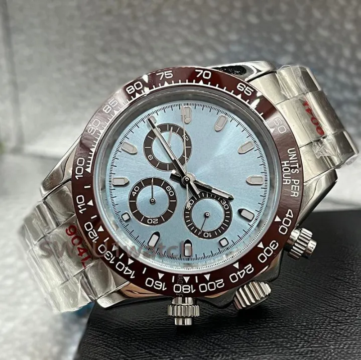 Ice master mens stainless steel quartz movement water resistant designer watch top