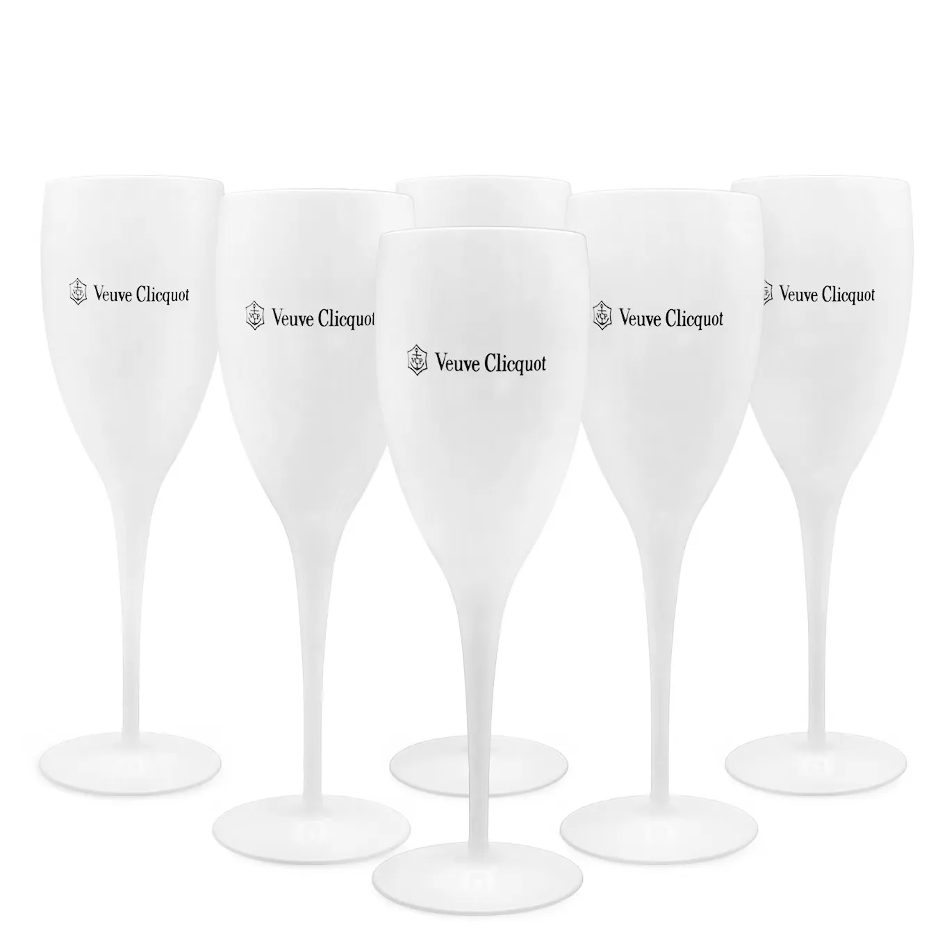 Wholesale Veuve Clicquot Wine Party Champagne Coupes Glass VCP Flutes