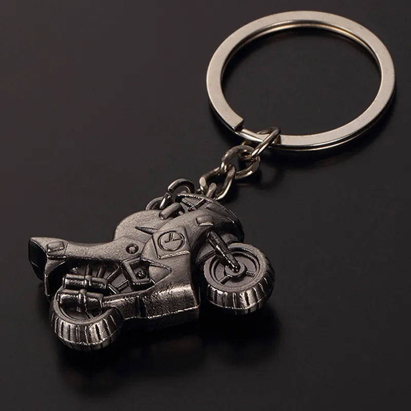 Simulated Motorcycle Metal Keychains Car Keychain Pendant Promotional Gift Keyring Key Chain