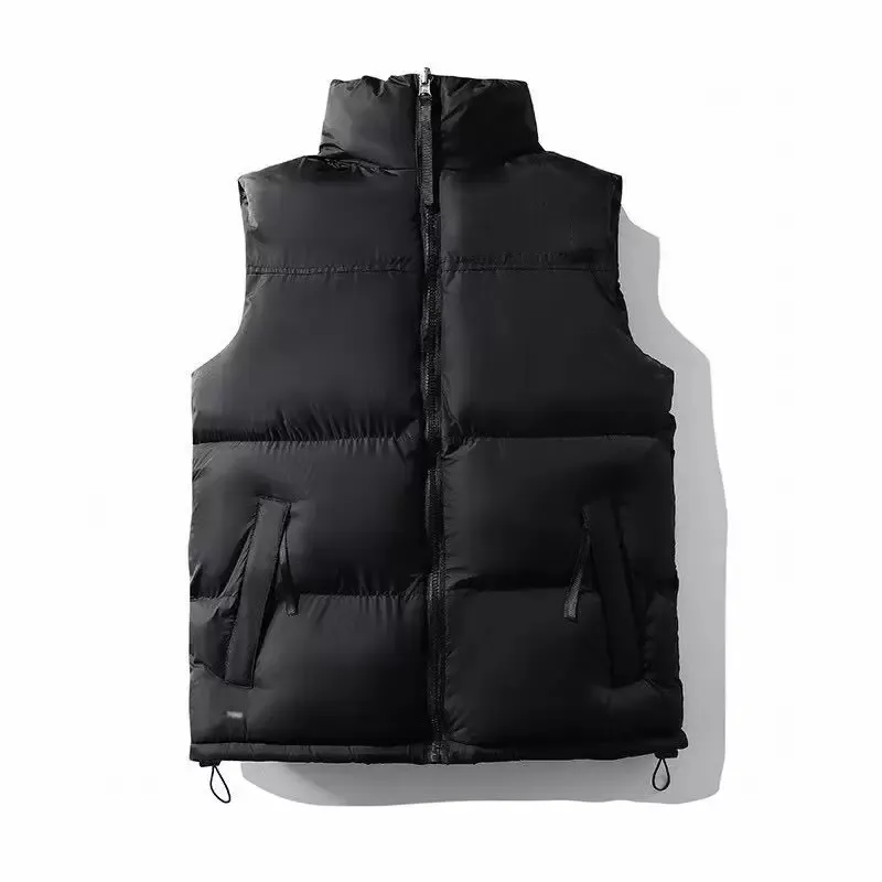 Mens Puffer Bear Womens Tasarımcı Yelek Moda Kolsuz Ceket Siyah Renkli Giler Gilet Fermuf Yukarı Yukarı Yuva Sonbahar Kış için