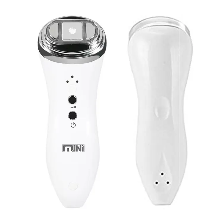 Portable Mini Hifu Face Lifting Beauty Machine Ultrasone huidverzorging Verjongingsrimpel Verwijderende anti -veroudering van rimpel voor thuisgebruik