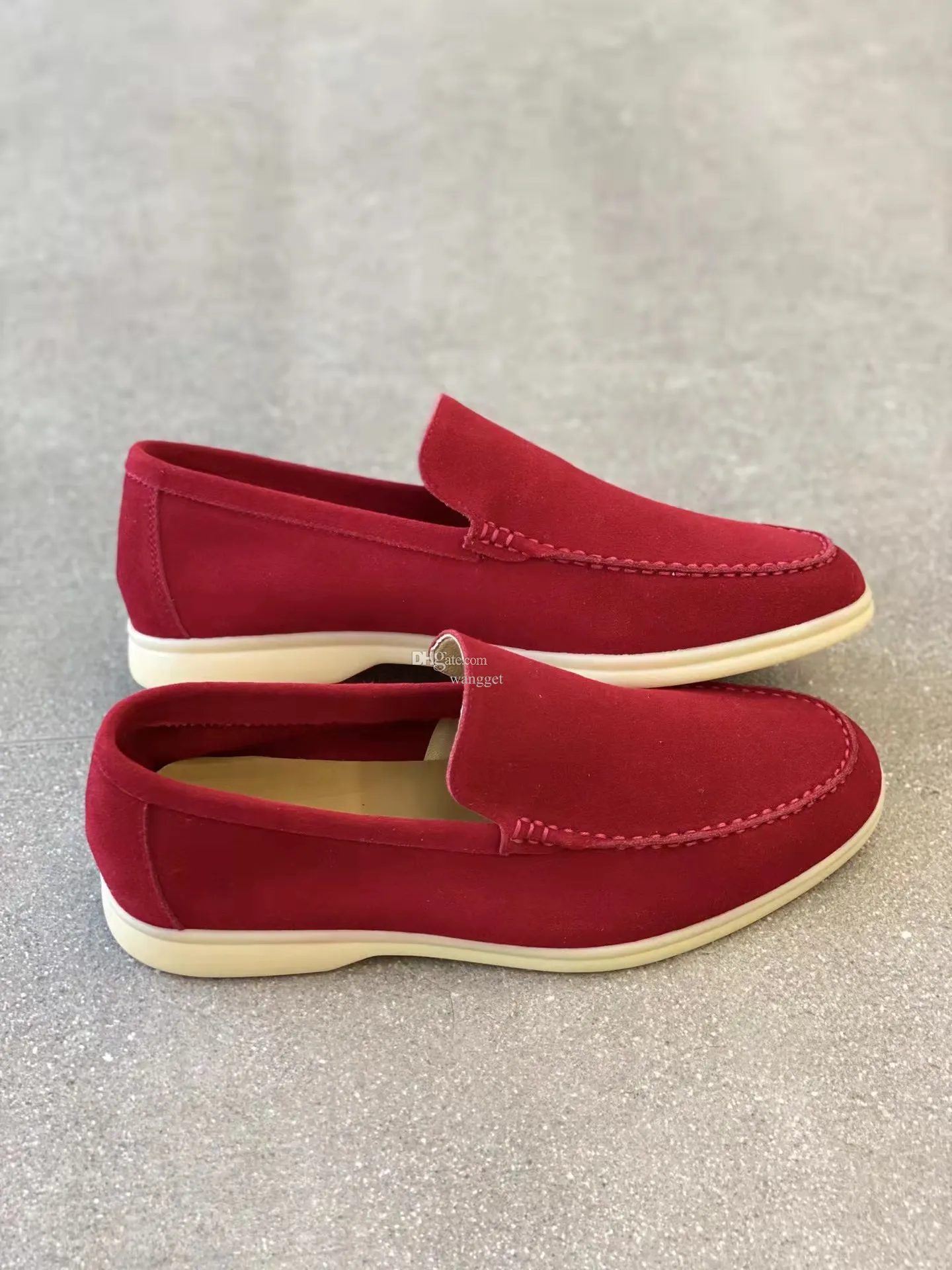 Designer Suede Loafers: Genuine Leather Casual Slip-On Shoes  display picture 2