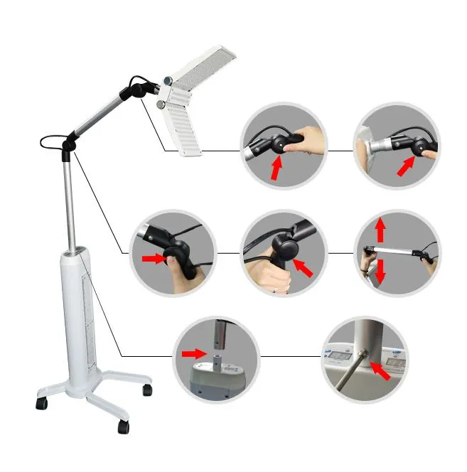Korean/Malaysia/USA Agent Factory Direct sale PDT LED light therapy equipment salon use