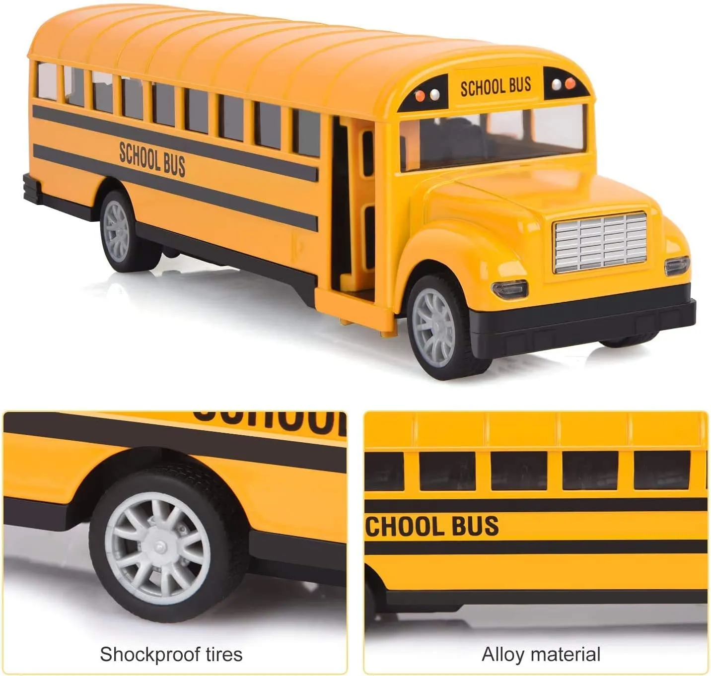 Metal school bus toy clearance