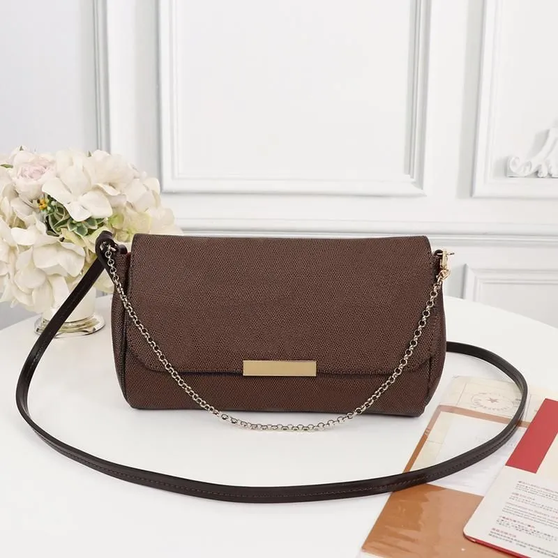 Kobiety torby na ramię Crossbody łańcuch lady tote słynna torba mody skórzana luksusowa designerka torebka ulubiona torebka mm prawdziwe torebki