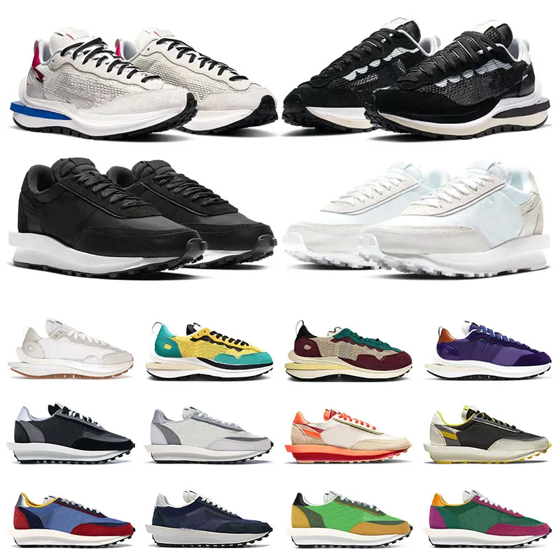 Buty Vaporwaffle Waffle Fragment Undercover Black White Royal Fuchsia Villain Red Tour Yellow Pale Ivory LDWaffle 2.0 Damskie Sneakersy Sportowe trampki