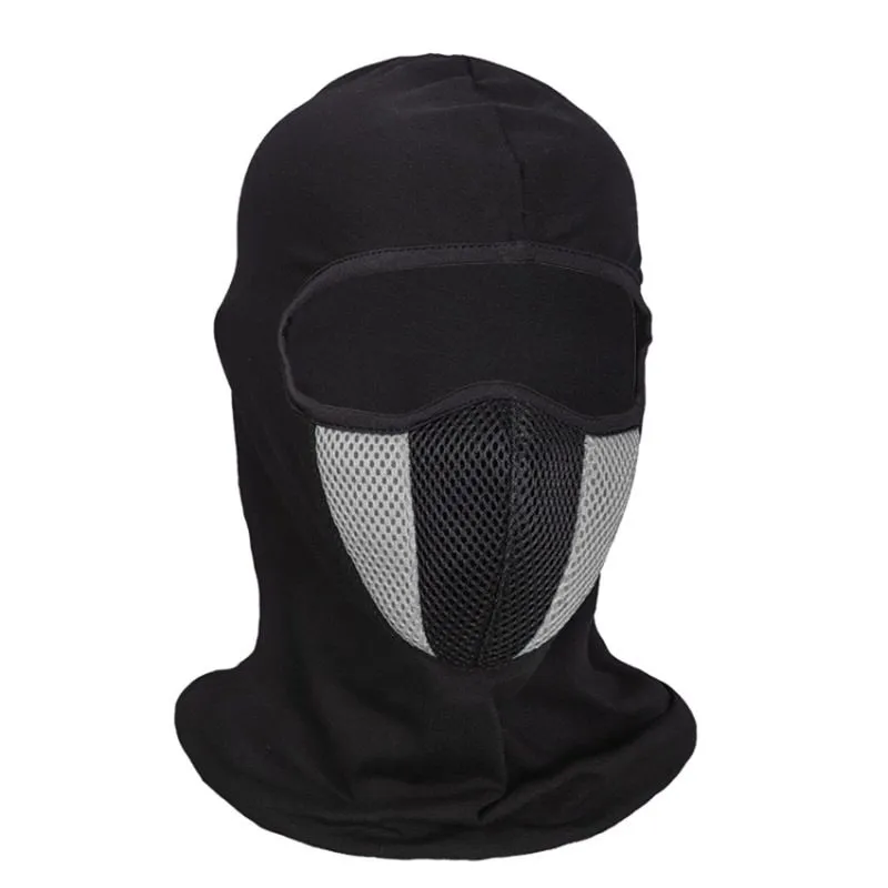 Balaclava Full Face Mask Dustproof Headgear Men Breathable Sports Caps Cycling Hat Windproof Anti UV CS Hood Mask Cap