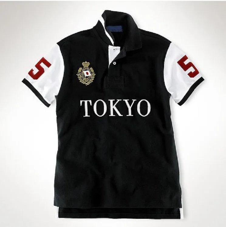 TOKYO Mens City Version 100% Cotton Embroidered Embroidered