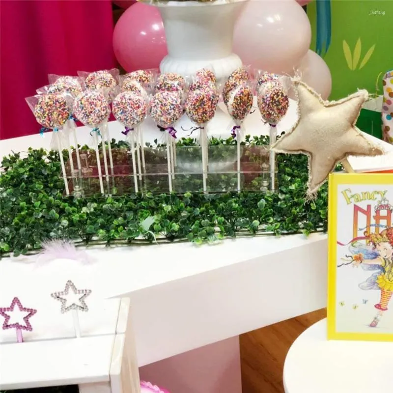 Ferramentas de Bakeware 15 Buracos acrílico Lollipop Stand Stand Party Candy Stand Stick Stick Stand Shape Bake