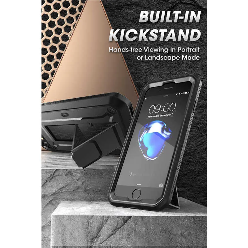 thumbnail image 2 of Military Grade Case With Screen Protector For IPhone SE 2022/2020/SE3/iPhone 7/8 2 of 6