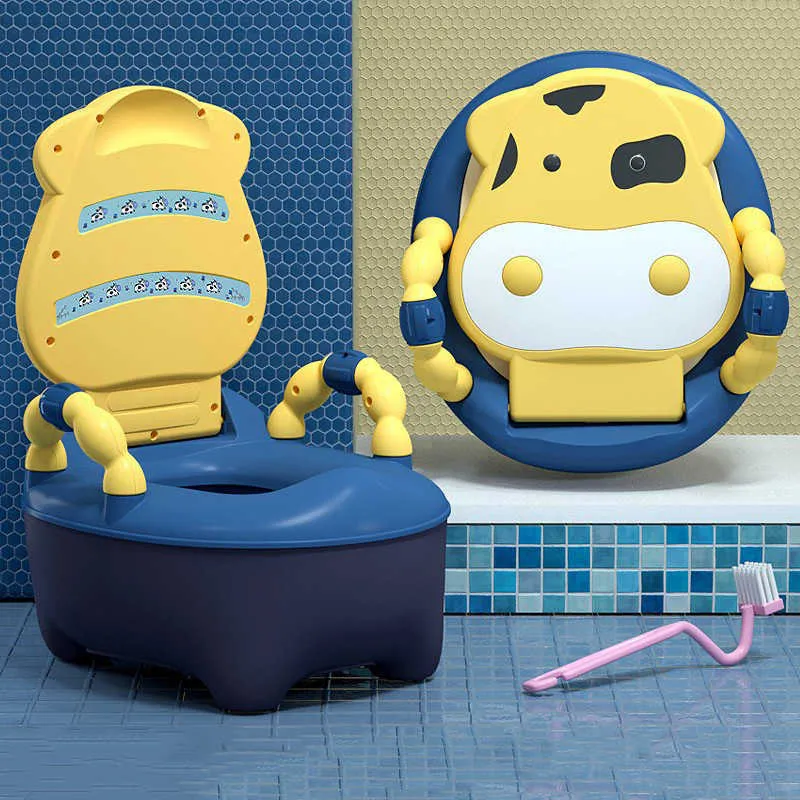 Töpfchensitze Kindertoilette Babytöpfchen Urinal Cartoon Kühe Design Tragbarer  Toilettensitz Mit Bezug Kleinkind Kinder Töpfchentrainingssitz T221014 Von  8,52 €