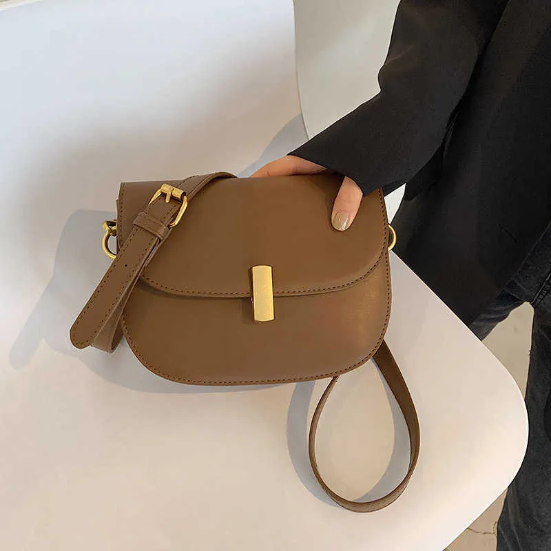 حقيبة High Sense Style Bag النسائية 2022 ربيع وصيف إصدار جديد متعدد الاستخدامات سرج واحد كتف واحد