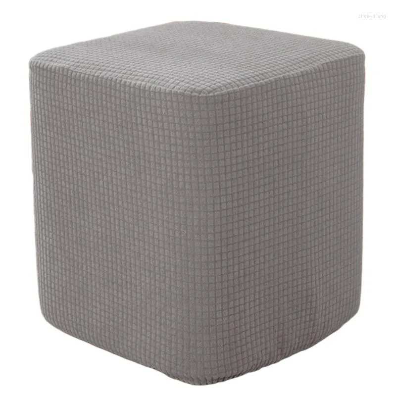 Chair Covers Elastic Ottomans Soft Rectangle Stool Slipcover Case Stretch Folding Storage Furniture Protector