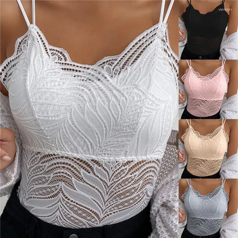 Débardeurs pour femmes camisoles pour femmes printemps et été sous-vêtements longs anti-épuisement soutien-gorge sans couture dentelle bustier tubulaire belle dos enveloppement sexy à l'extérieur