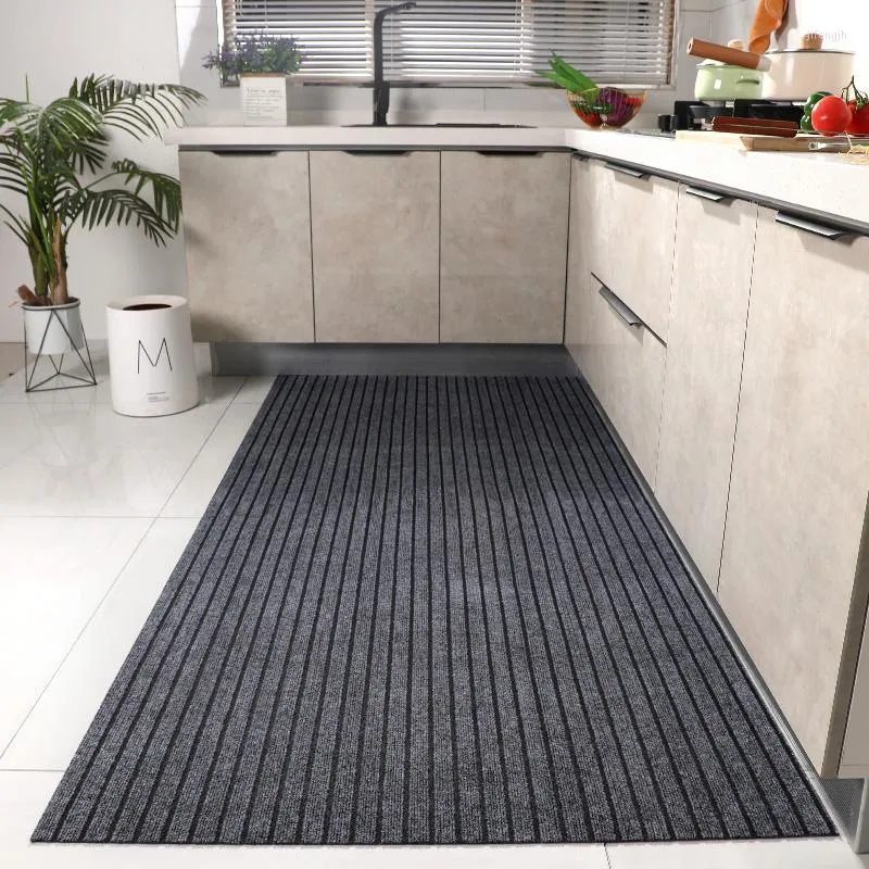 Carpets Kitchen Floor Carpet Anti-slip Mats For Door Entrance Hall Washable Rugs Christmas Home Decor