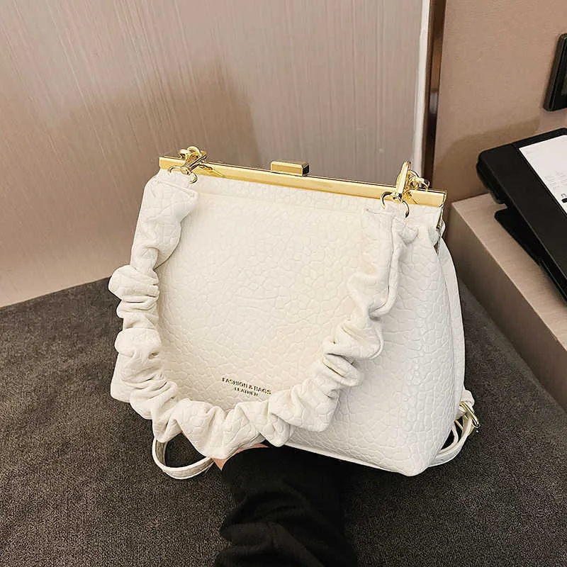 Petit sac carré gratuit et facile Femme Une épaule aisselle version loisir Tendance internet Femme