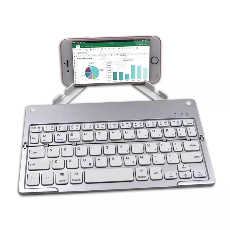 折りたたみ青歯キーボードワイヤレスキーボードiPad samsung surface xiaomi tablet pcラップトップデスクトップと互換性