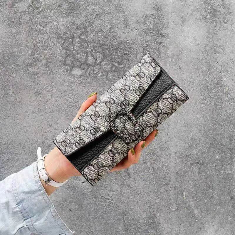 محفظة Wallet Women's Long Card Card Bag Live 2022 محفظة جديدة