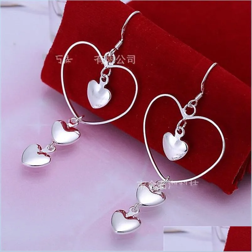 Pieno lampadario Amore Orere a forma di cuore Pieno Fashion Long Trend Jewelry Woman Uac Centsory Accesories Valentines Day Gifts 3 3 Dhnyk