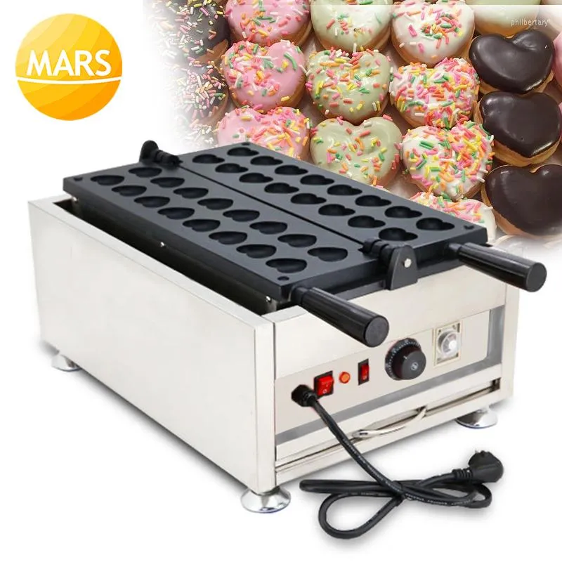 Machines à pain Commercial usage domestique gaufrier en forme de coeur Machine fer boulanger équipement 16 pièces petite poêle cuisinière Griller